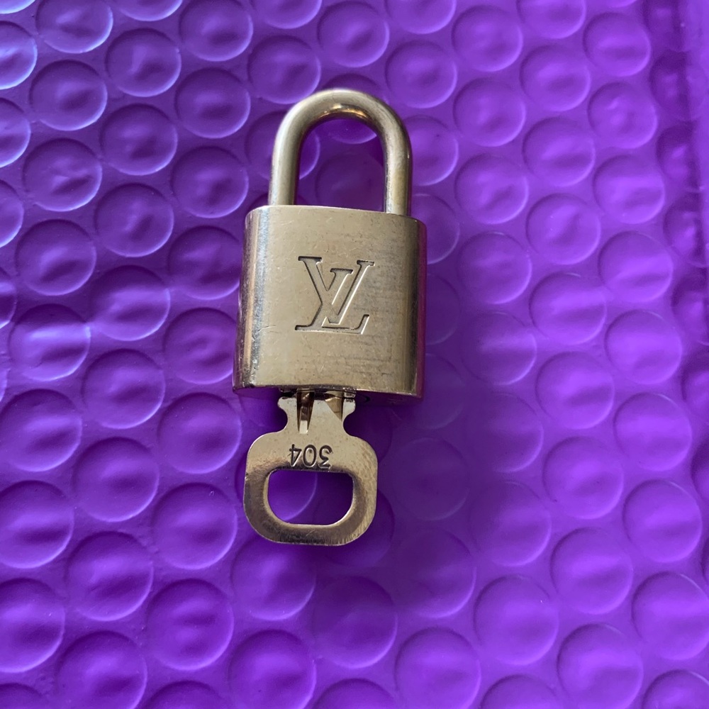 Louis Vuitton Brass Padlock